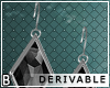 DRV Diamond Drop Earring