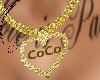 CoCo necklace Gold
