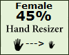 Hand Scaler 45% Female
