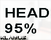 Head 95%