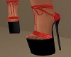 DEVOTION RED/BLK HEEL