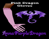 Pink Dragon Gloves