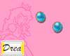 Princess Peach Earrings