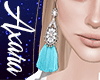 A! Blue Earrings