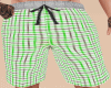 Jersey Green Shorts