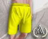 Yellow Summer Shorts