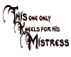 Kneel for His Mistress