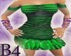 *B4* Green Sexy Dress