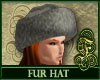 Fur Hat Gray