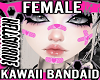 pink heart bandaid