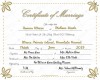 M| Wedding Certificate