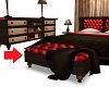 Pop of Red Bed Seat
