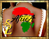 Africana Back Tattoo