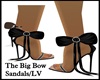LV/The Big Bow Sandals B