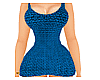 LBmaine. Blue Mini Dress
