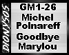 *D* Goodbye Marylou