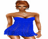 Neon Blue Bbdoll Top