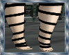 -Noir Bandage feet-