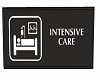 Intensive Care ICU Sign