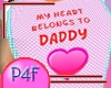 P4F Heart Daddy Bib (f)