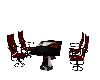 Vampire table n chairs