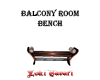 Balcony Room Bench