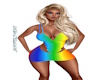 rainbow skirt