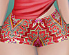 Boho Mini Shorts
