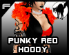 Punky Red Hoody F
