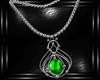 green classy necklace