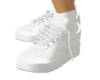 White gym shoes