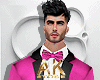 Pink White Spring Suit