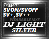 SILVER DJ LIGHTS