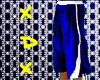 xDx Blue B Ball Shorts