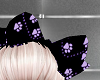 HN/Purple Paws Bow