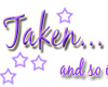 Taken - Purple Stars