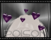 |P|Purpl Floating Hearts