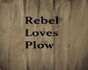 Rebel Loves Plow Stump