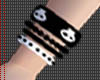 [np]Bracelet SKULL black