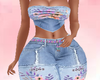 Flare Jean Set