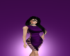 Nikolette Dress - Purple