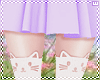 w. Lilac Skirt + Socks