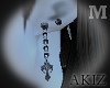]Akiz[ Gothic Earrings M