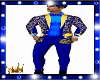 Blue/Gold Prince Outfit