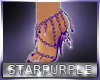 Purple Blingy Heel
