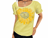 TF* Yellow Sunflower Top