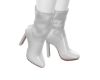 Flirty White Booties