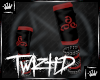 |T| Red 666 Arm Warmers