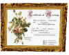 DelRio Wedding Certifica
