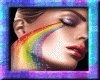 animated rainbow lady